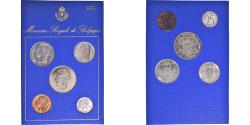 World Coins - Coin, Belgium, Baudouin I, Set, 1974, BU - French legend,