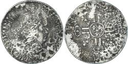 World Coins - Coin, France, Louis XIV, 1/2 écu aux 8L, 2e type, réformé, , Silver