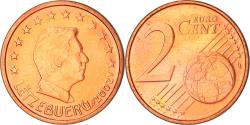 World Coins - Luxembourg, 2 Euro Cent, 2002, Utrecht, , Copper Plated Steel, KM:76