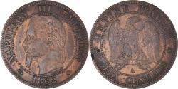 World Coins - Coin, France, Napoleon III, Napoléon III, 2 Centimes, 1862, Paris,