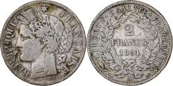 World Coins - France, 2 Francs, Cérès, 1894, Paris, Silver, , Gadoury:530a