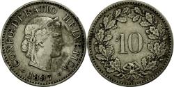 World Coins - Coin, Switzerland, 10 Rappen, 1897, Bern, , Copper-nickel, KM:27