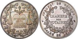 World Coins - France, Token, Notaires de l'Arrondissement de Saumur, Maine et Loire, Silver