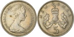 World Coins - Coin, Great Britain, Elizabeth II, 5 New Pence, 1971, , Copper-nickel