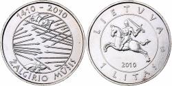 World Coins - Lithuania, Litas, 2010, Copper-nickel, , KM:172