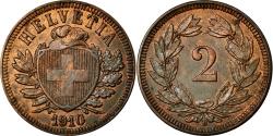 World Coins - Coin, Switzerland, 2 Rappen, 1910, Bern, , Bronze, KM:4.2