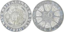 World Coins - Coin, Austria, 50 Schilling, 1970, Proof, , Silver, KM:2908