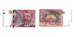 World Coins - France, 200 Francs, Eiffel, 1996, A.023, UNC(65-70), Fayette:75.2, KM:159a