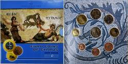 World Coins - Cyprus, 1 Cent to 2 Euro, BU, 2009, Rahapaja Oy,