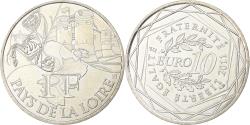 World Coins - France, 10 Euro, Pays De La Loire, 2011, Paris, Silver, , KM:1746