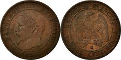 World Coins - Coin, France, Napoleon III, Napoléon III, 2 Centimes, 1853, Bordeaux
