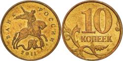 World Coins - Coin, Russia, 10 Kopeks, 2011
