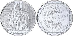World Coins - France, 10 Euro, 2013, Monnaie de Paris, Hercule, , Silver