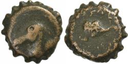 Ancient Coins - Seleukid Kingdom, Demetrios I, Serrate Æ, 162-150 BC, Antioch, Bronze