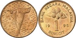 World Coins - Malaysia, Ringgit, 1995, Aluminum-Bronze, , KM:64