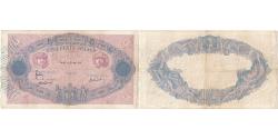 World Coins - France, 500 Francs, Bleu et Rose, 1911, F.337, VF(30-35), Fayette:30.19, KM:66g