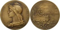 World Coins - France, Medal, Préfet de la Seine-Inférieure, Bronze, O.Roty,