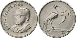World Coins - South Africa, 5 Cents, 1968, Nickel, , KM:76.1