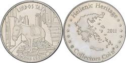 World Coins - Greece, Token, Lindos taxi, Rhodes, 2011, Cupronickel,