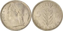 World Coins - Coin, Belgium, 5 Francs, 5 Frank, 1974, , Copper-nickel, KM:135.1