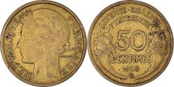 World Coins - Coin, France, Morlon, 50 Centimes, 1939, Brussels, , Aluminum-Bronze