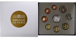 World Coins - France, Coffret 1c. à 10€, Proof, 2012, MDP,