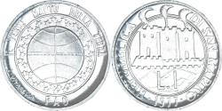 World Coins - Coin, San Marino, Lira, 1977, F.A.O., , Aluminum, KM:63