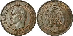 World Coins - Coin, France, Napoleon III, Napoléon III, 10 Centimes, 1852, Paris,