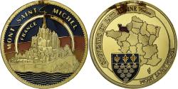 World Coins - France, Token, Le Mont Saint-Michel, Copper-nickel Aluminium, Souvenirs et