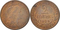 World Coins - Coin, France, Dupuis, 2 Centimes, 1909, Paris, , Bronze, KM:841