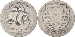 World Coins - Coin, Portugal, 5 Escudos, 1933, , Silver, KM:581