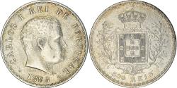 World Coins - Coin, Portugal, Carlos I, 500 Reis, 1896, , Silver, KM:535