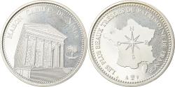 World Coins - France, Medal, La Maison Carrée de Nimes, Arts & Culture, , Silver