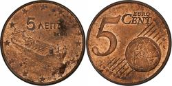 World Coins - Greece, 5 Euro Cent, 2006, Athens, Copper Plated Steel, , KM:183