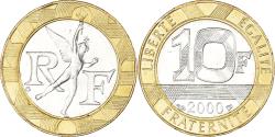 World Coins - Coin, France, Génie, 10 Francs, 2000, , Bi-Metallic, KM:964.1