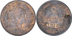World Coins - Coin, France, Dupuis, 2 Centimes, 1913, Paris, , Bronze, KM:841