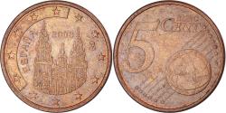 World Coins - Coin, Spain, 5 Euro Cent, 2008