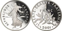 World Coins - Coin, France, Franc, 2001, Paris, Proof, , Nickel, Gadoury:474b