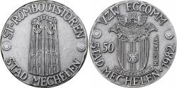 World Coins - Belgium, Token, 50 Mechelaar - Mechelen, 1982, Nickel-brass,