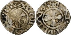 World Coins - Dauphiné, Évêché de Valence, Denier, 1090-1225, Valence, Silver