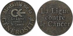 World Coins - France, Medal, French Fifth Republic, Ligue contre le Cancer, Métal,