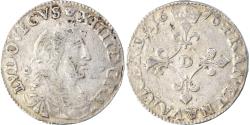 World Coins - Coin, France, Louis XIV, 4 Sols des Traitants, 1676, Vimy-en-Lyonnais