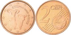 World Coins - Cyprus, 2 Euro Cent, 2008, BU, , Copper Plated Steel, KM:79