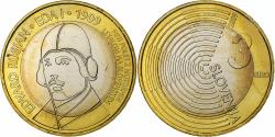 World Coins - Slovenia, 3 Euro, First powered aircraft, 2009, Vantaa, Bi-Metallic,