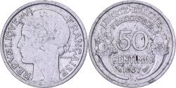 World Coins - France, 50 Centimes, Morlon, 1947, Paris, Aluminum, , Gadoury:426b