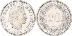 World Coins - Coin, Switzerland, 20 Rappen, 1994