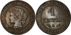 World Coins - Coin, France, Cérès, Centime, 1884, Paris, , Bronze, KM:826.1