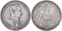 World Coins - German Empire, PRUSSIA, Wilhelm II, 3 Mark, 1914, Berlin, Silver,