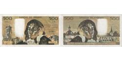 World Coins - France, 500 Francs, Pascal, 1970, J.21, EF(40-45), Fayette:71.5, KM:156a