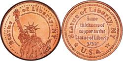 Us Coins - United States, ., Statue of Liberty, Token, , Copper
